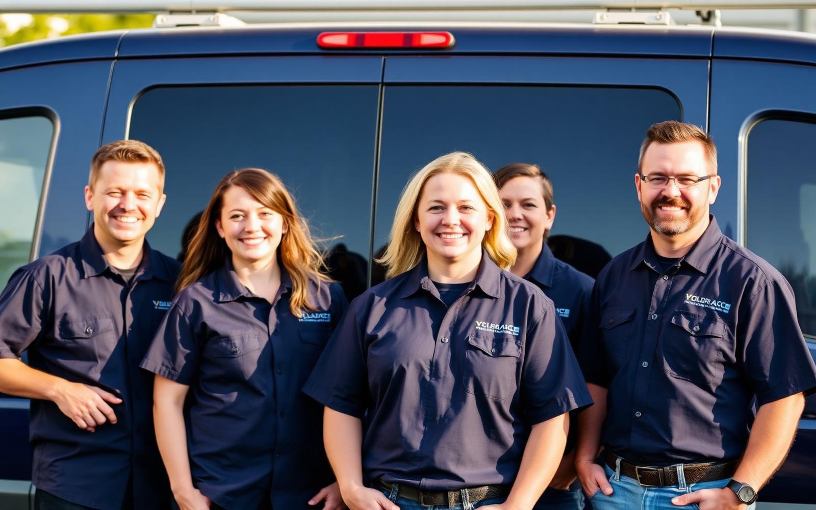 The R.J. Heating & Cooling crew